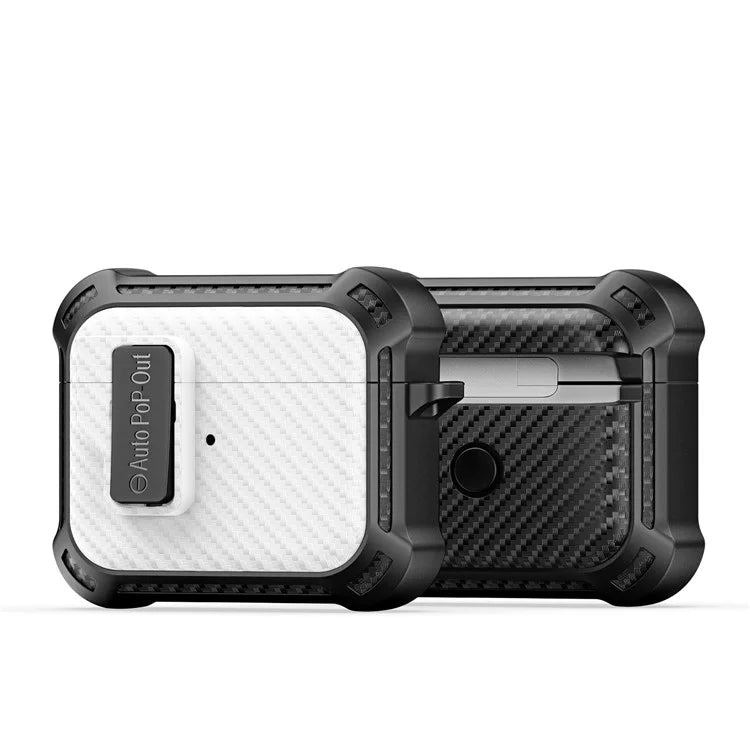 DUX DUCIS PECI Series For Apple AirPods 3 Portable Wireless Earphone Case Woven Texture Cover