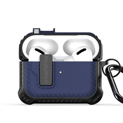 DUX DUCIS PECI Series For Apple AirPods Pro Earphone Cover Woven Texture PC+TPU Protection Case
