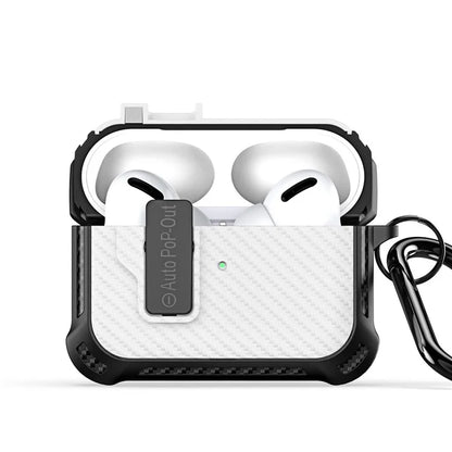 DUX DUCIS PECI Series For Apple AirPods Pro Earphone Cover Woven Texture PC+TPU Protection Case