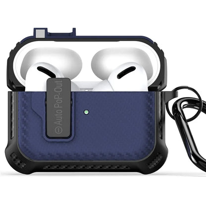 DUX DUCIS PECI Series For Apple AirPods Pro 2 Protective Case Woven Texture Portable Storage Cover