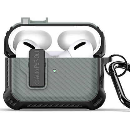 DUX DUCIS PECI Series For Apple AirPods Pro 2 Protective Case Woven Texture Portable Storage Cover
