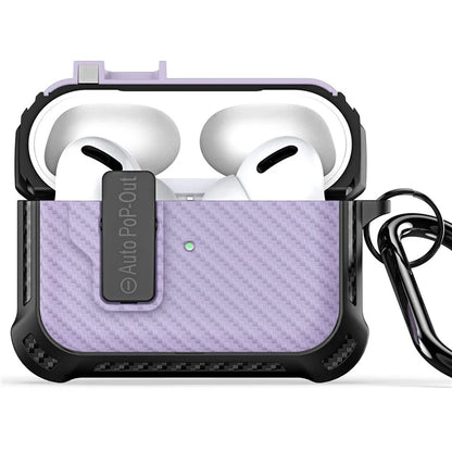 DUX DUCIS PECI Series For Apple AirPods Pro 2 Protective Case Woven Texture Portable Storage Cover