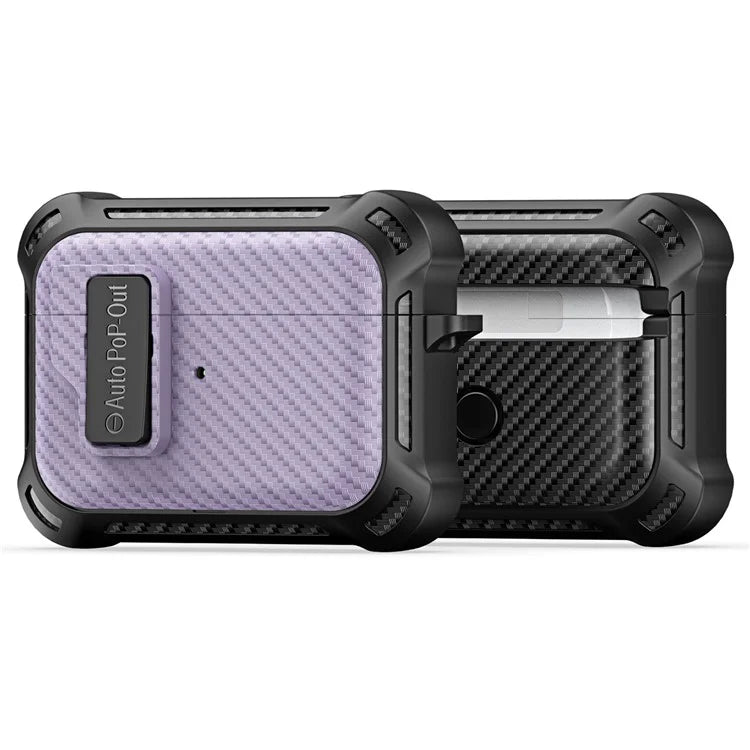 DUX DUCIS PECI Series For Apple AirPods Pro 2 Protective Case Woven Texture Portable Storage Cover