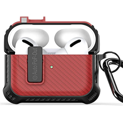 DUX DUCIS PECI Series For Apple AirPods Pro 2 Protective Case Woven Texture Portable Storage Cover