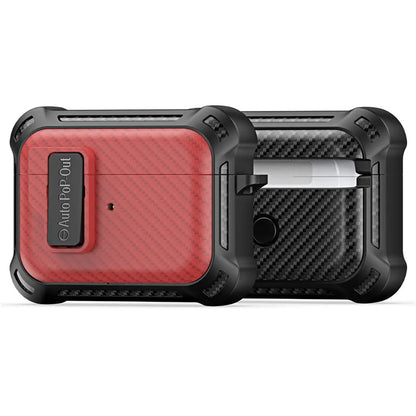 DUX DUCIS PECI Series For Apple AirPods Pro 2 Protective Case Woven Texture Portable Storage Cover