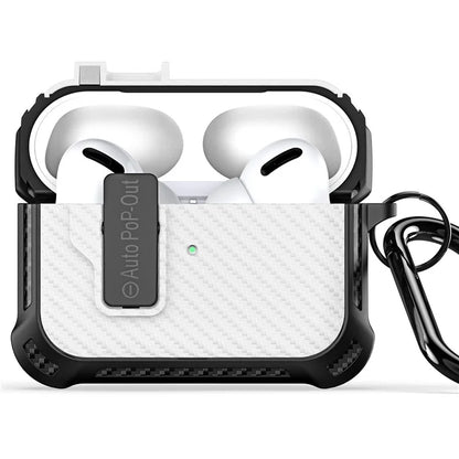 DUX DUCIS PECI Series For Apple AirPods Pro 2 Protective Case Woven Texture Portable Storage Cover