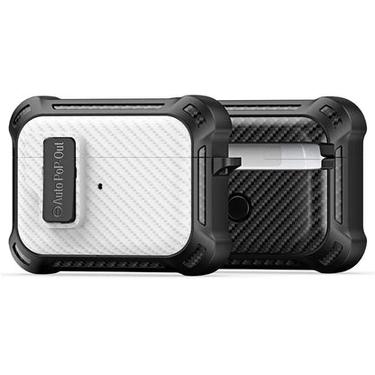 DUX DUCIS PECI Series For Apple AirPods Pro 2 Protective Case Woven Texture Portable Storage Cover