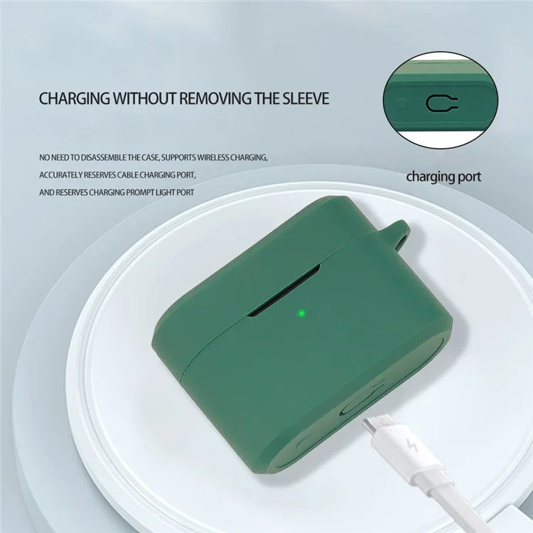 For 1MORE Q30 Bluetooth Headset Sleeve Silicone Case with Buckle