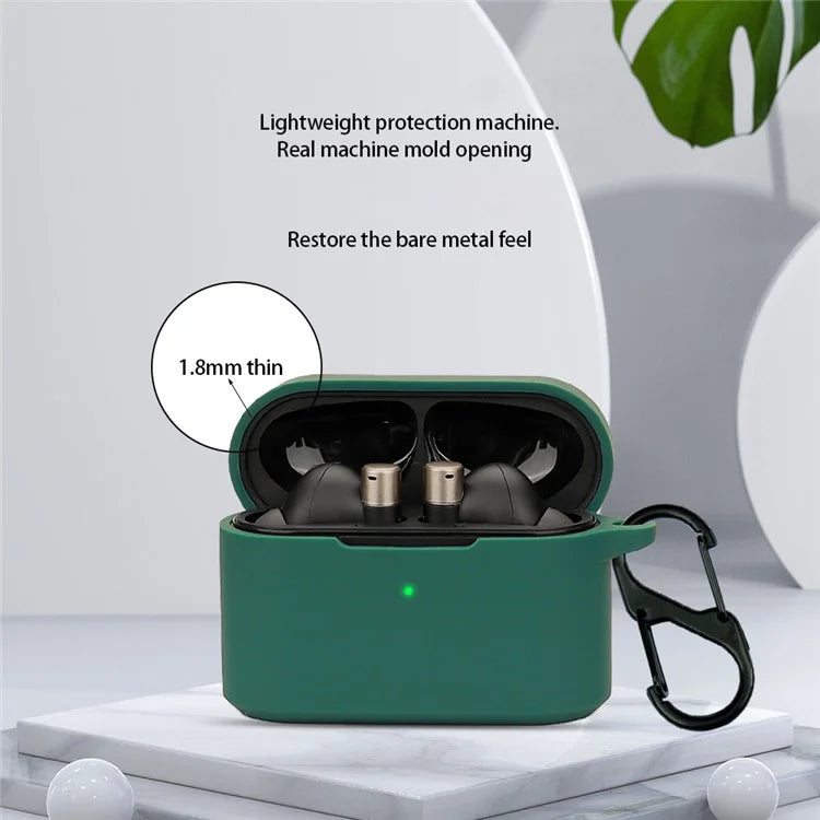 For 1MORE Q30 Bluetooth Headset Sleeve Silicone Case with Buckle