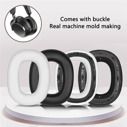 1 Pair Earpads for Bowers & Wilkins Px8 Protein Leather + Memory Foam Ear Cushions