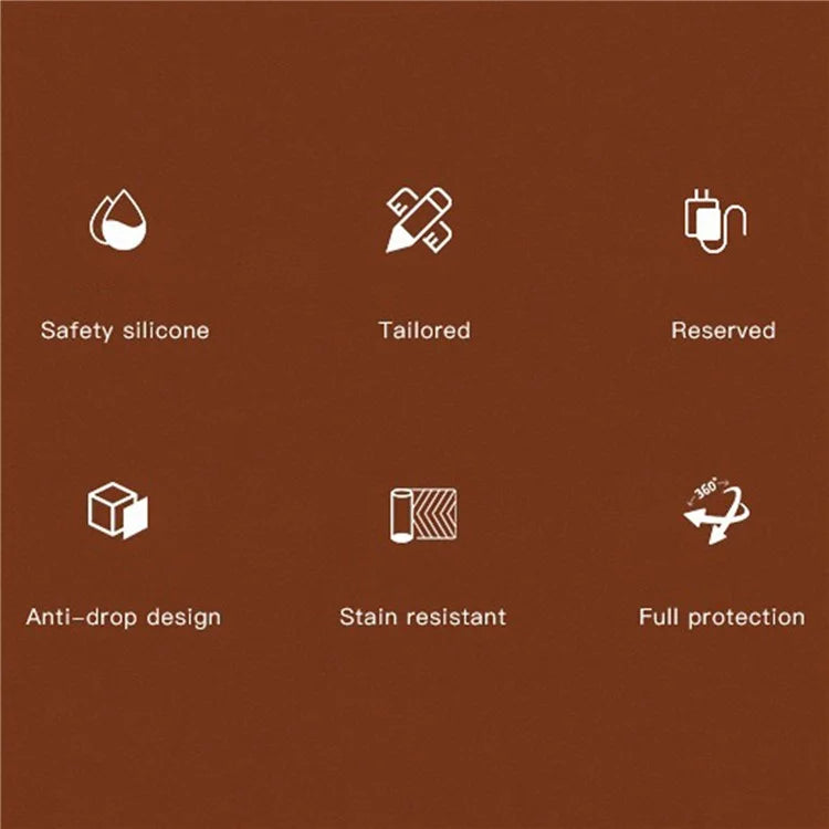 For Huawei FreeClip Wireless Charging Case Leather Cover Anti-drop Protector with Short Strap