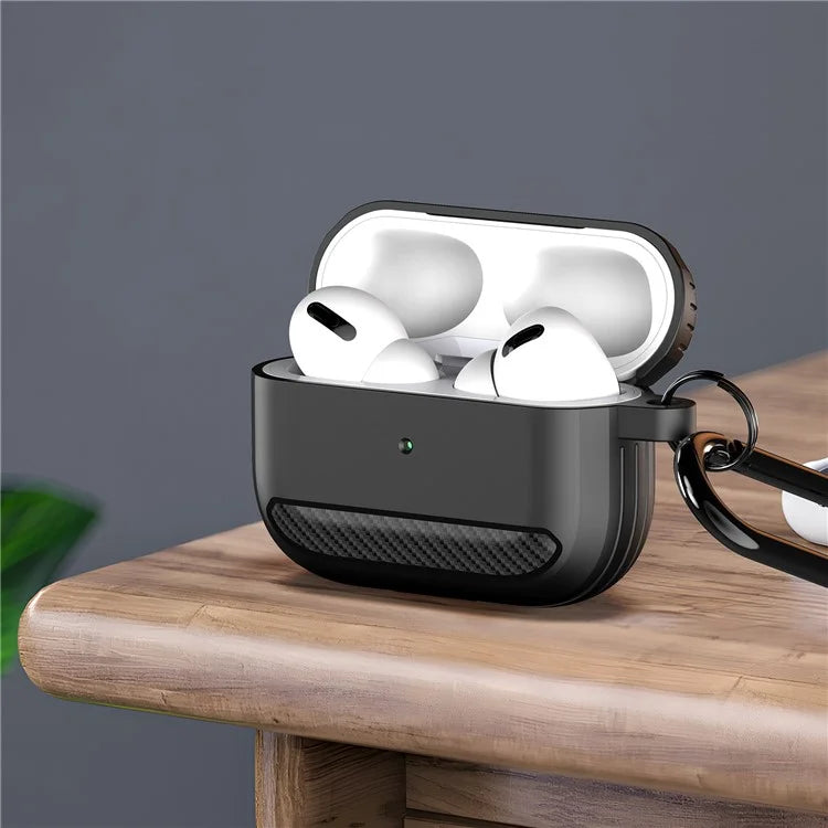 DUX DUCIS PECB Series for Apple AirPods 3 TPU Earphone Case Anti-drop Cover with Hook