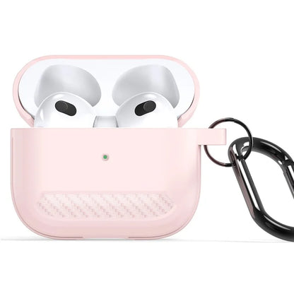 DUX DUCIS PECB Series for Apple AirPods 3 TPU Earphone Case Anti-drop Cover with Hook
