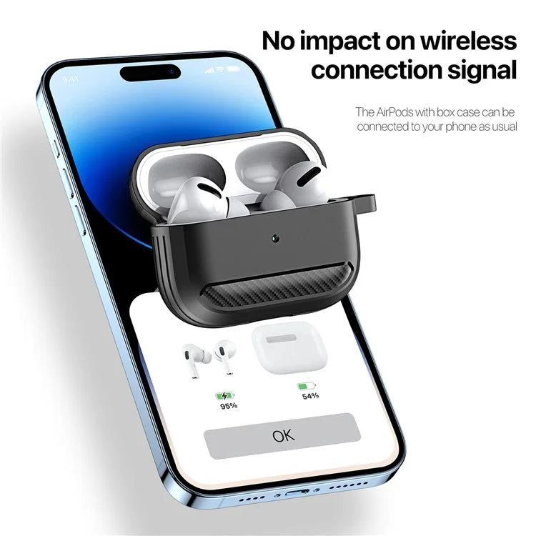 DUX DUCIS PECB Series for Apple AirPods 3 TPU Earphone Case Anti-drop Cover with Hook