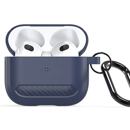 DUX DUCIS PECB Series for Apple AirPods 3 TPU Earphone Case Anti-drop Cover with Hook