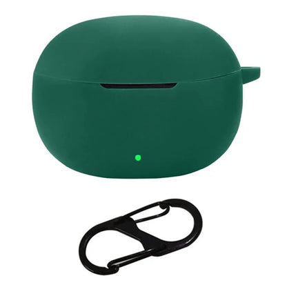 For vivo TWS 3e Wireless Earphone Silicone Case Anti-drop Protective Coverish Green
