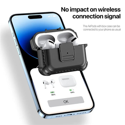 DUX DUCIS PECG Series for Apple AirPods Pro 2 Case TPU + PC Armor Earphone Cover Complete Protection