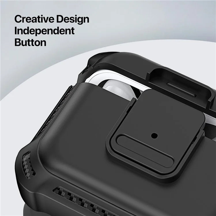 DUX DUCIS PECG Series for Apple AirPods Pro 2 Case TPU + PC Armor Earphone Cover Complete Protection