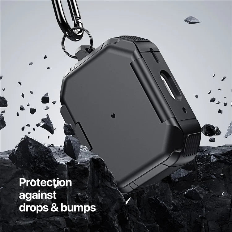 DUX DUCIS PECF Series for Apple AirPods Pro Protective Cover PC+TPU Carrying Case with Keychain