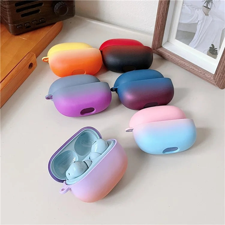 For Redmi Buds 5 Pro Gradient PC Protective Case Bluetooth  Earphone Matte Anti-drop Cover