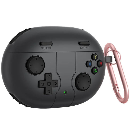 For Beats Studio Buds+ Wireless Earphone Silicone Case Protective Cover with Hanging Buckle