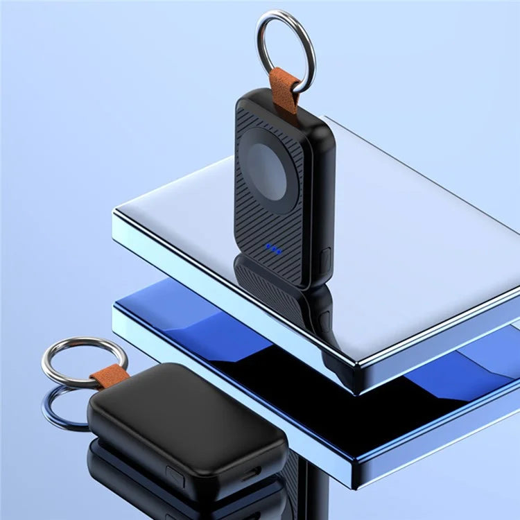 S1 2000mAh Magnetic Wireless Charger for Apple Watch Mini Power Bank