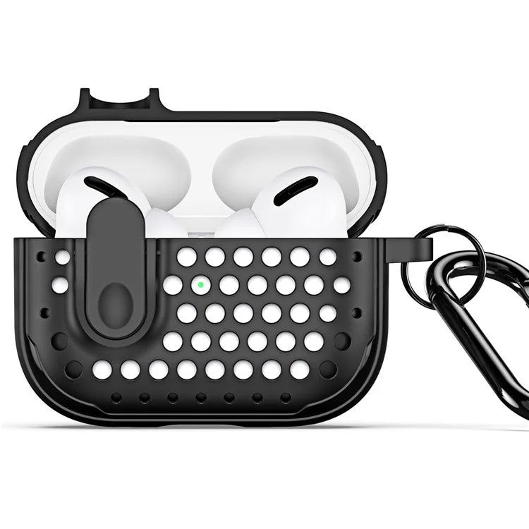 DUX DUCIS PECM Series for Apple AirPods Pro 2 Protective Cover Portable Earphone Case with Secure Lock Design