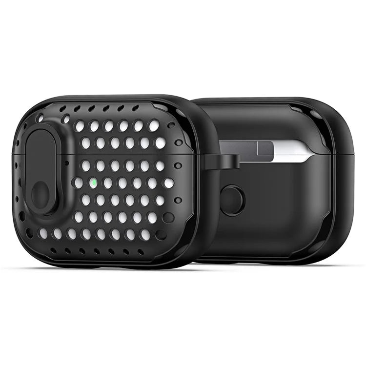 DUX DUCIS PECM Series for Apple AirPods Pro 2 Protective Cover Portable Earphone Case with Secure Lock Design