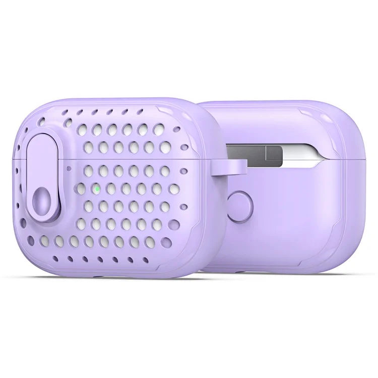 DUX DUCIS PECM Series for Apple AirPods Pro 2 Protective Cover Portable Earphone Case with Secure Lock Design