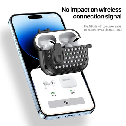 DUX DUCIS PECM Series for Apple AirPods Pro 2 Protective Cover Portable Earphone Case with Secure Lock Design