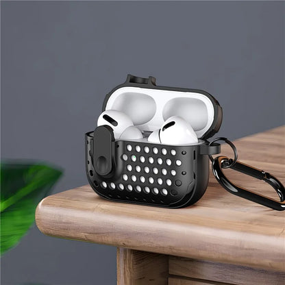 DUX DUCIS PECM Series for Apple AirPods Pro 2 Protective Cover Portable Earphone Case with Secure Lock Design