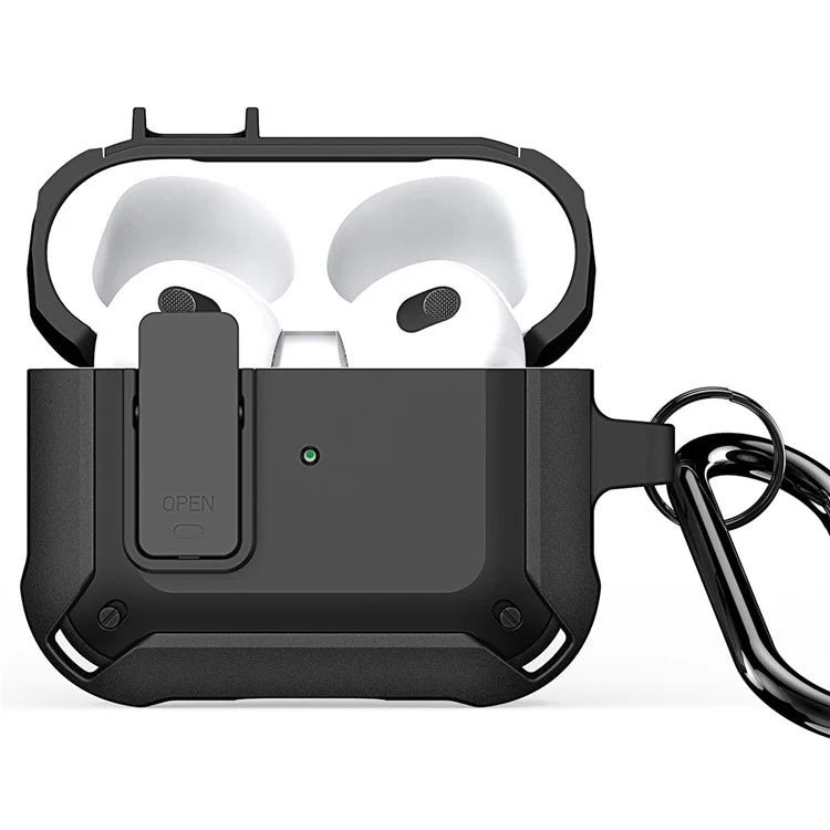 DUX DUCIS PECO Series for Apple AirPods 3 Earbuds Case Full Drop Protection Cover with Keychain