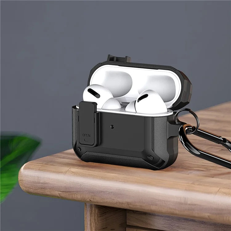 DUX DUCIS PECO Series for Apple AirPods with Charging Case (2016) / (2019) / AirPods with Wireless Charging Case (2019) Secure Lock Cover