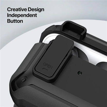 DUX DUCIS PECO Series for Apple AirPods with Charging Case (2016) / (2019) / AirPods with Wireless Charging Case (2019) Secure Lock Cover