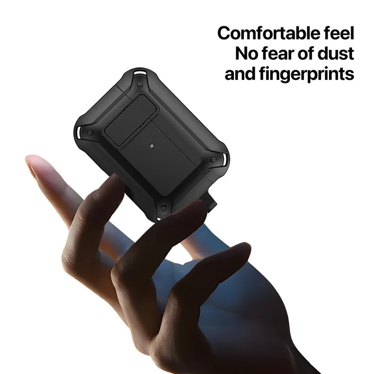 DUX DUCIS PECO Series for Apple AirPods with Charging Case (2016) / (2019) / AirPods with Wireless Charging Case (2019) Secure Lock Cover