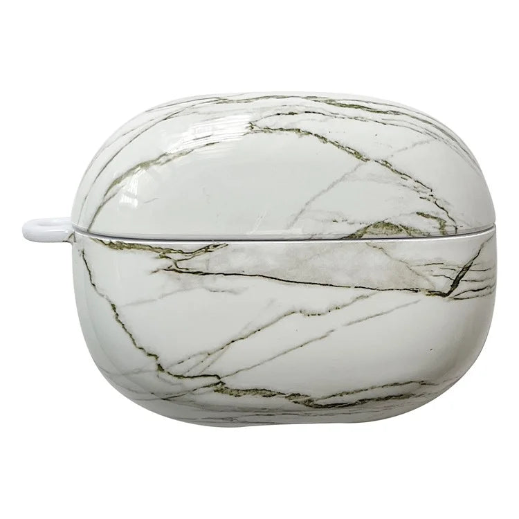 For Redmi Buds 5 Pro Marble Pattern PC Case Anti-scratch Bluetooth Earphone Cover