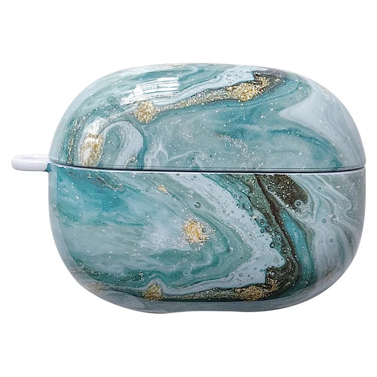 For Redmi Buds 5 Pro Marble Pattern PC Case Anti-scratch Bluetooth Earphone Cover