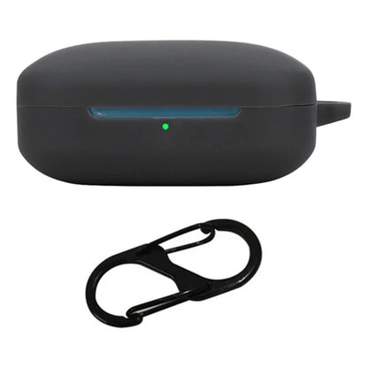 For OnePlus Buds 3 Silicone Case Bluetooth Headset Sleeve Cover with Buckle