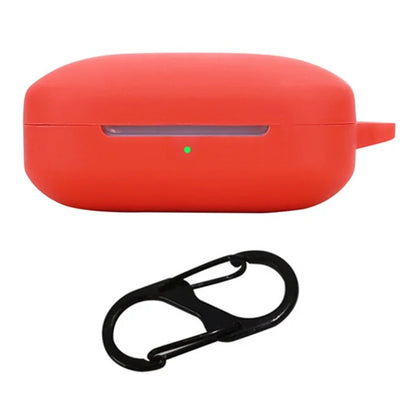 For OnePlus Buds 3 Silicone Case Bluetooth Headset Sleeve Cover with Buckle