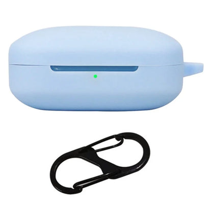 For OnePlus Buds 3 Silicone Case Bluetooth Headset Sleeve Cover with Buckle