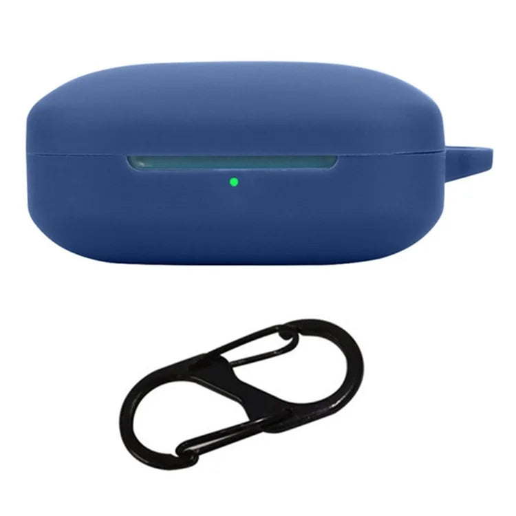 For OnePlus Buds 3 Silicone Case Bluetooth Headset Sleeve Cover with Buckle