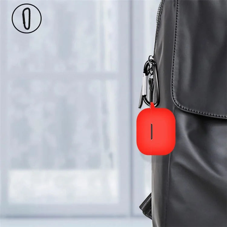 For QCY T19 Earphone Cover Silicone Case Headset Sleeve with Buckle