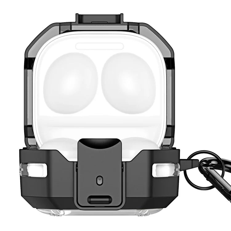 DUX DUCIS SECD Series for Samsung Galaxy Buds Live / Buds Pro / Buds2 / Buds2 Pro / Buds FE Earphone Case Cover with Carabiner