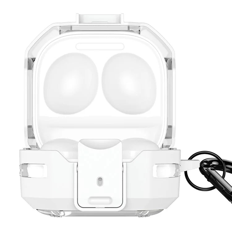 DUX DUCIS SECD Series for Samsung Galaxy Buds Live / Buds Pro / Buds2 / Buds2 Pro / Buds FE Earphone Case Cover with Carabiner