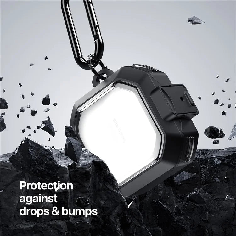 DUX DUCIS SECD Series for Samsung Galaxy Buds Live / Buds Pro / Buds2 / Buds2 Pro / Buds FE Earphone Case Cover with Carabiner