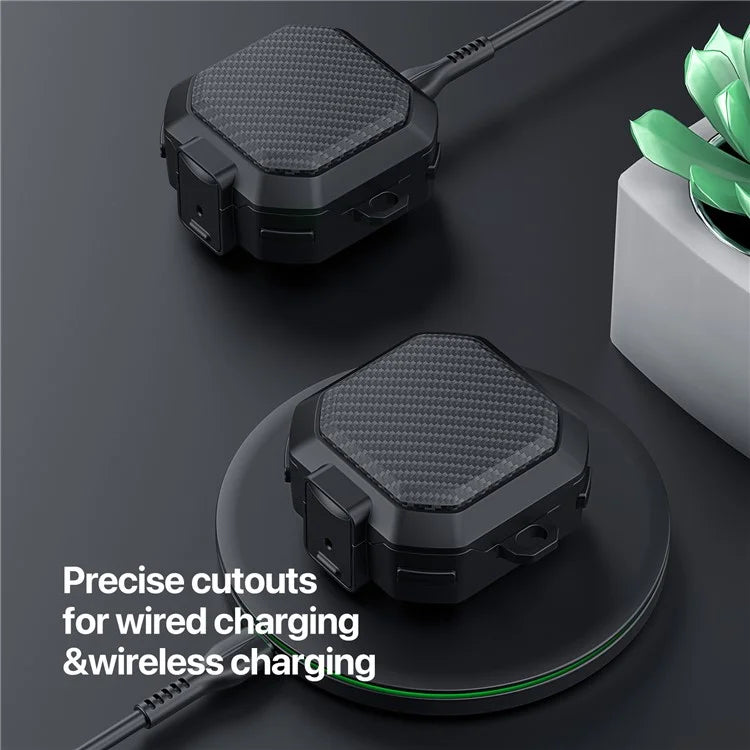 DUX DUCIS SECF Series for Samsung Galaxy Buds Live / Buds Pro / Buds2 / Buds2 Pro / Buds FE Case Secure Lock Design Cover