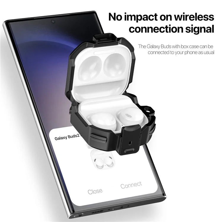 DUX DUCIS SECF Series for Samsung Galaxy Buds Live / Buds Pro / Buds2 / Buds2 Pro / Buds FE Case Secure Lock Design Cover