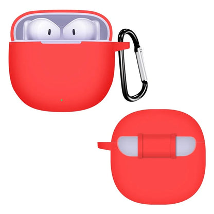 For Honor Earbuds X6 Bluetooth Earphone Silicone Case Anti-drop Cover with Hanging Buckle