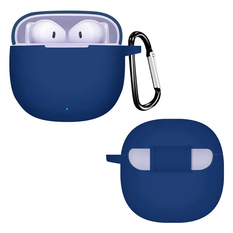 For Honor Earbuds X6 Bluetooth Earphone Silicone Case Anti-drop Cover with Hanging Buckle