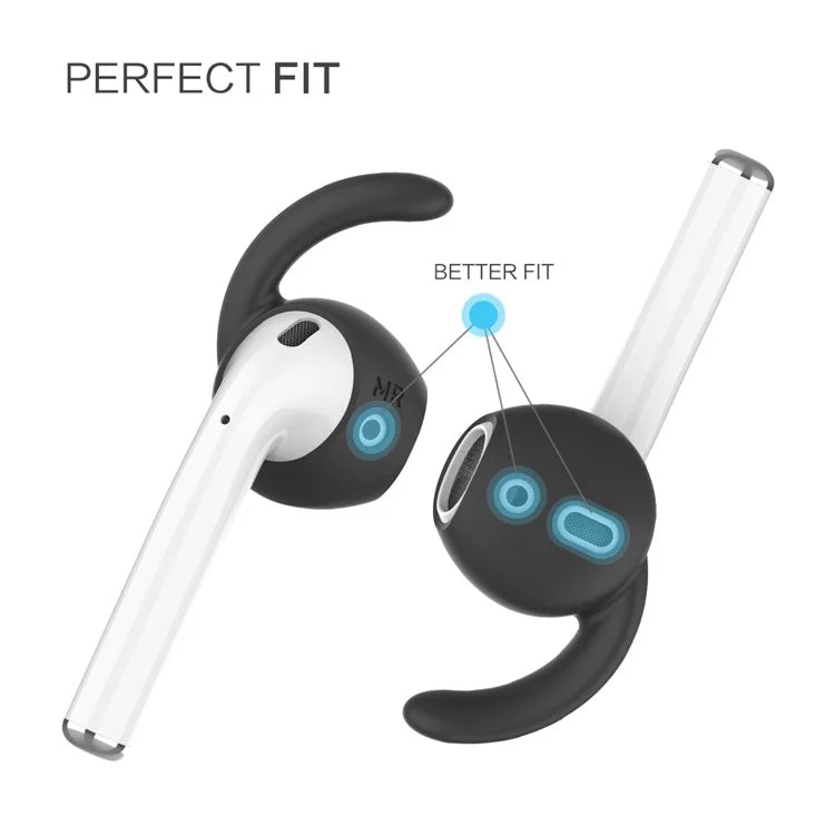 AHASTYLE PT60-3 For Apple AirPods 3 Ear Hooks Silicone Cover Anti-slip Ear Tips, M